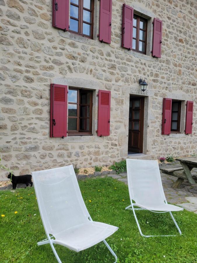 Se Reconnecter A La Nature Au Gite 3 Etoiles De Montager A Saint Andre De Chalencon Exterior photo