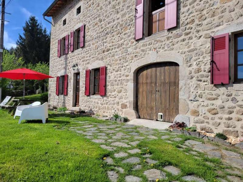 Se Reconnecter A La Nature Au Gite 3 Etoiles De Montager A Saint Andre De Chalencon Exterior photo
